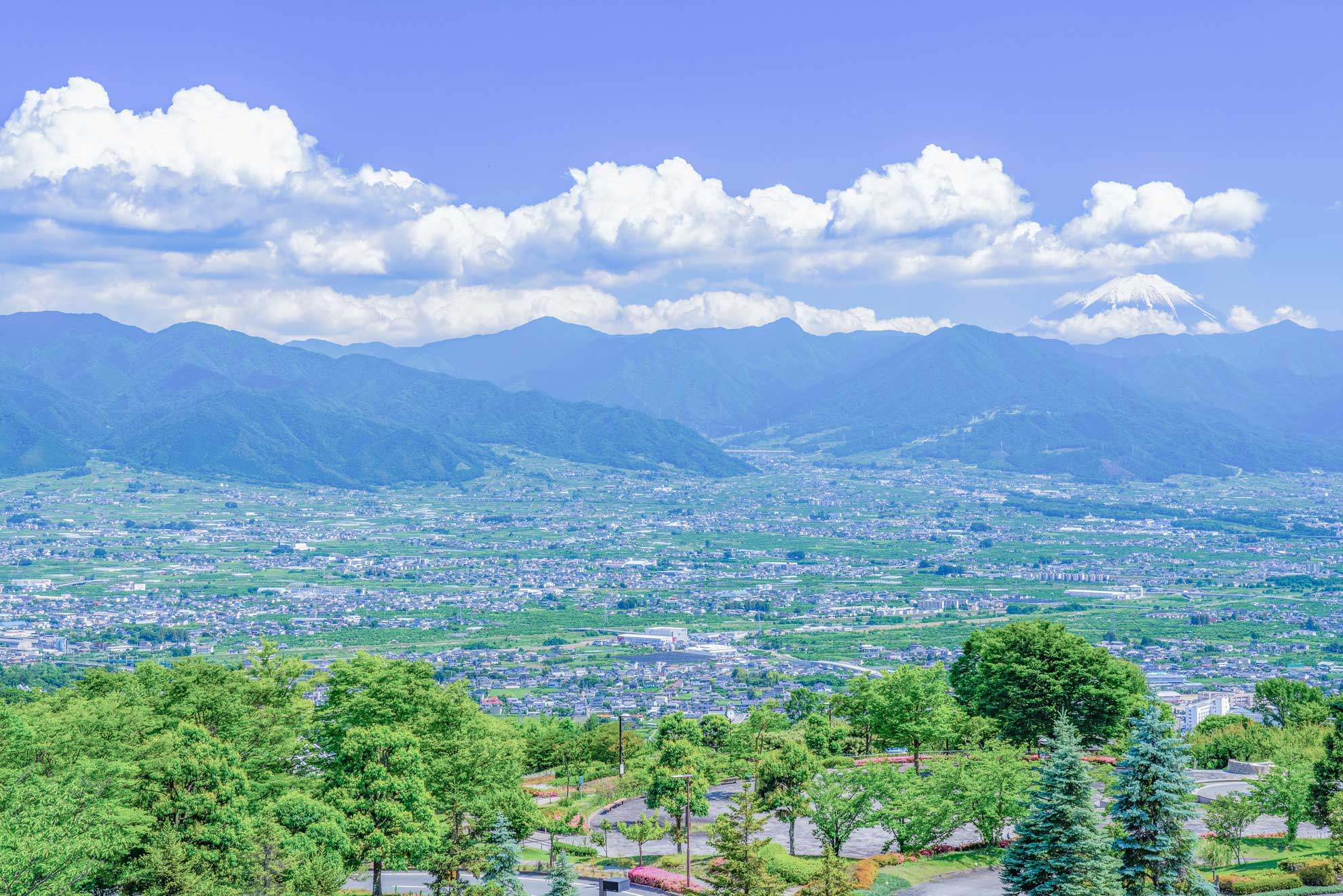 山梨県のランドスケープ画像